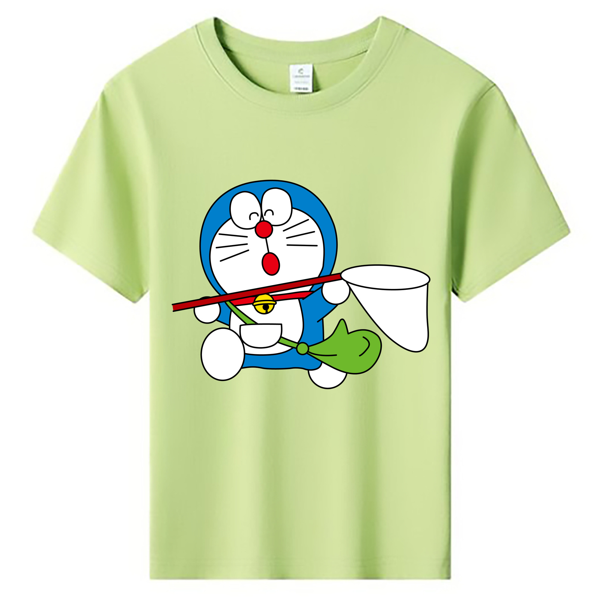 （画像用） ドラえもん Doraemon 綿100％キッズTシャツ（フロントプリント）